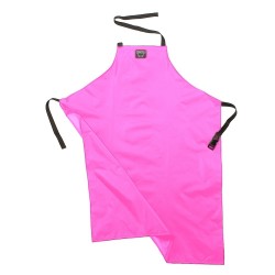 Pink Plain Apron Waterproof